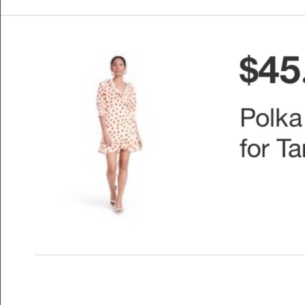 Rixo x target mini wrap dress